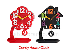Candy House Clock