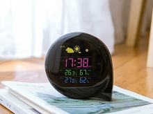 Mini Q Remote Weather Station Alarm Clock