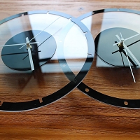 Transparent Acrylic Clock