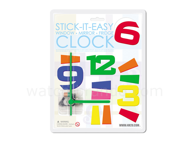 Stick It Easy Clock