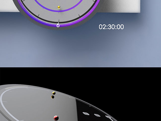 Magnetic Ball Clock