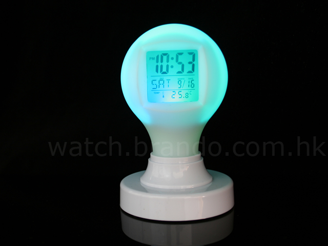 Magic Bulb Digital Alarm Clock