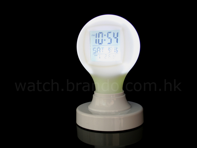 Magic Bulb Digital Alarm Clock