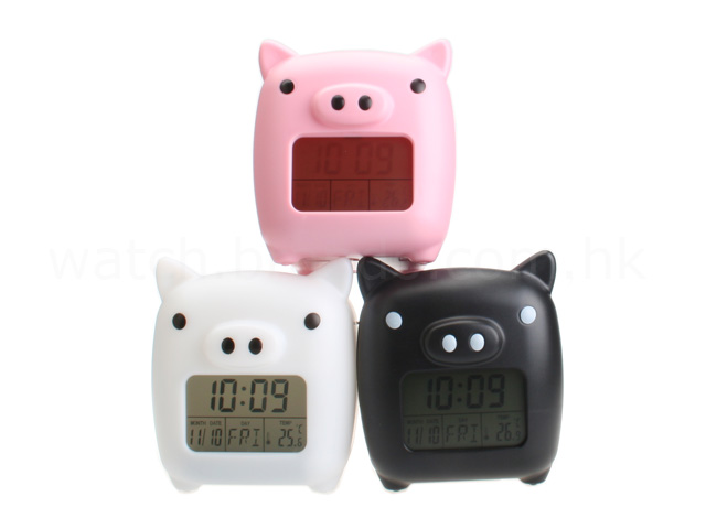 Lovely Piggy MoodiCare Clock