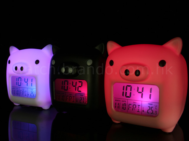 Lovely Piggy MoodiCare Clock