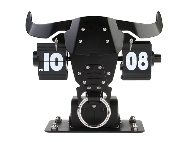 Bull Flip Clock