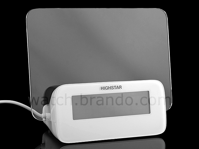 USB 4-Port Hub with Alarm Clock and Erasable Memo Board