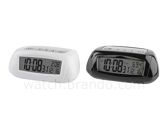 Sun Power LCD Alarm Clock