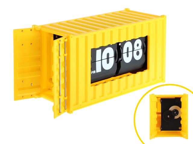 Container Flip Clock