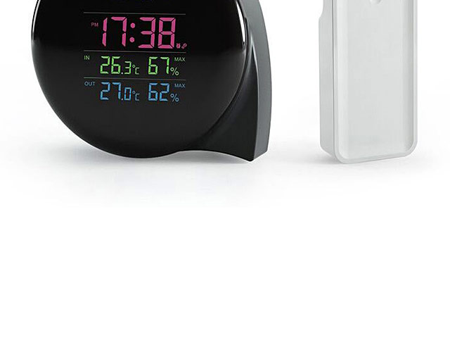 Mini Q Remote Weather Station Alarm Clock