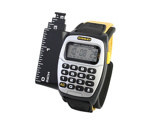 Stanley Calculator Ruler Watch