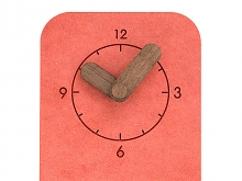 Concrete Table Clock B