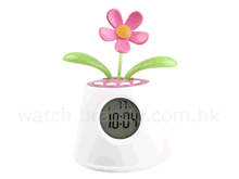 Eco-Power Talking Flower Clock