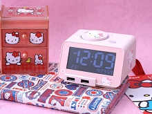 Hello Kitty 4-in-1 Bluetooth Alarm Clock Speaker with Dual USB Charger (Limited Edition)