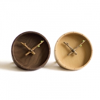 Bud Wooden Desk Clock