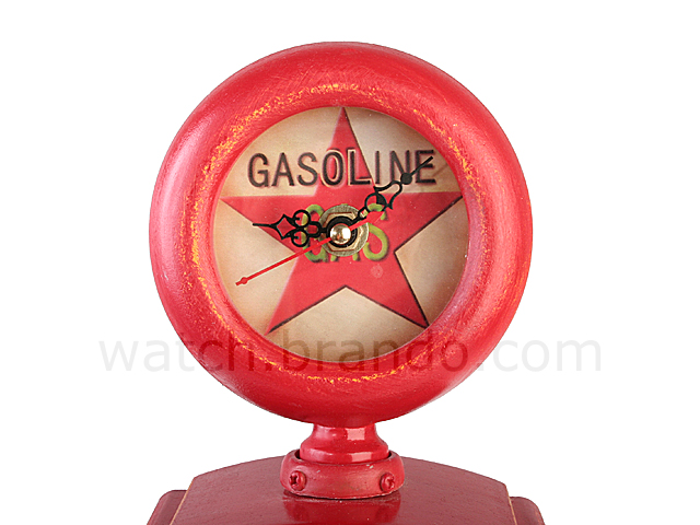 Gasoline Station Clock