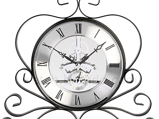 Wrought Iron Frame Clock