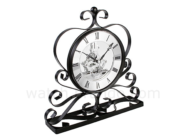 Wrought Iron Frame Clock