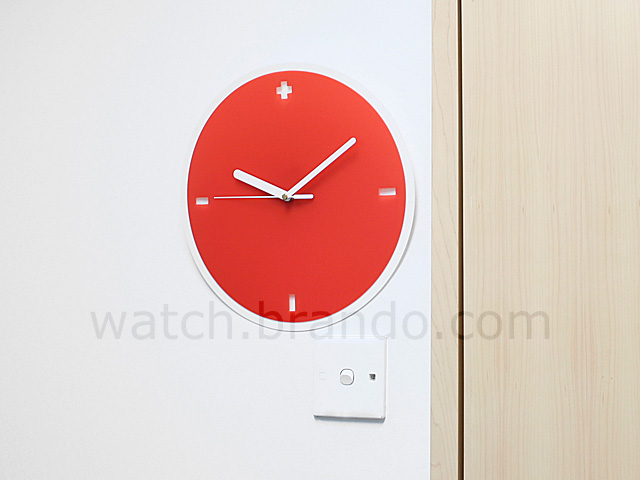 Ultra-Thin Plastic Wall Clock