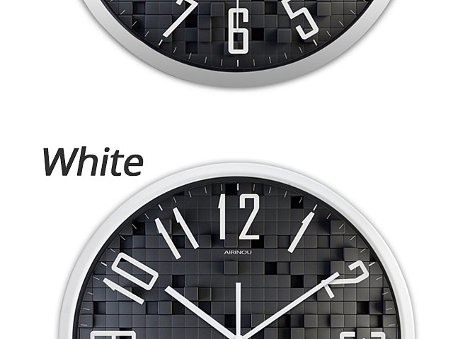 3D Block Wall Clock