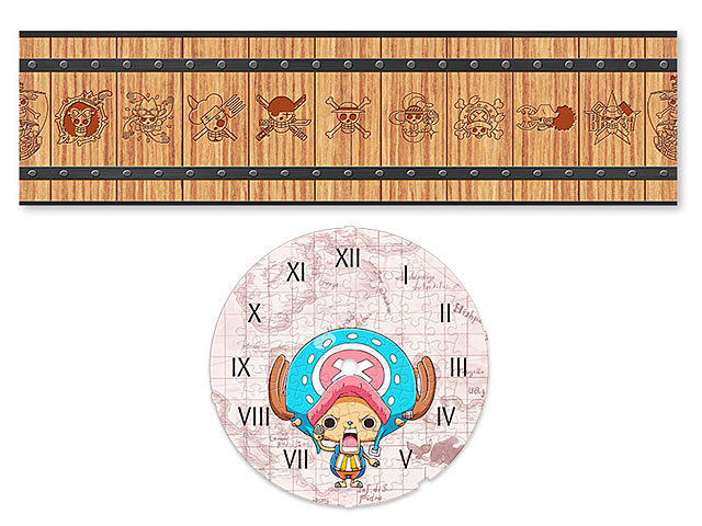 3D Puzzle Desktop Clock - One Piece Chopper