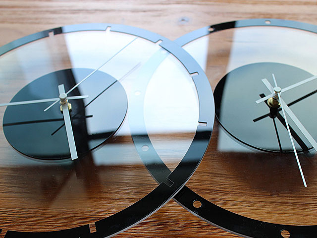 Transparent Acrylic Clock