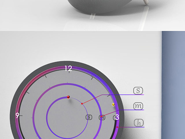 Magnetic Ball Clock