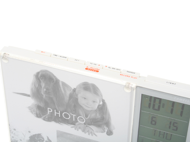 Recording Photo Frame Alarm Clock