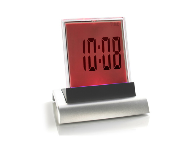 7 Color LCD Digital Alarm Clock