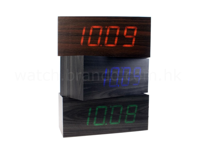 Mysterious Wood Clock (Walnut Wood)