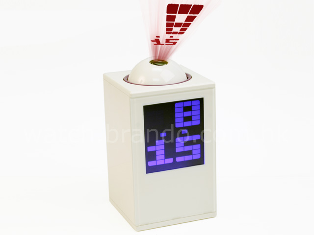 180 Degree Rotative Projection Clock