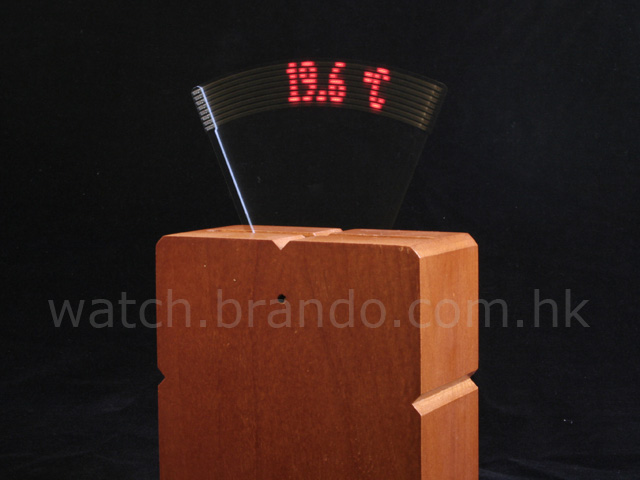 Wooden Message Floating Clock