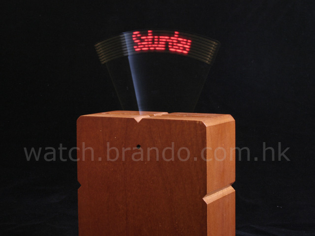 Wooden Message Floating Clock