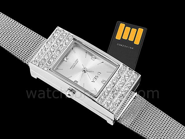 USB Jewel Watch Flash Drive