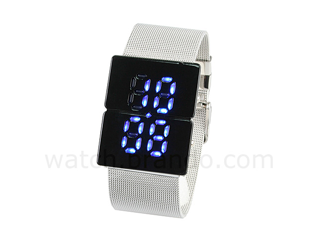 LED Watch Mesh Bracelet