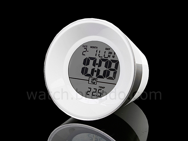 IDEA label 7-Color LCD Alarm Clock
