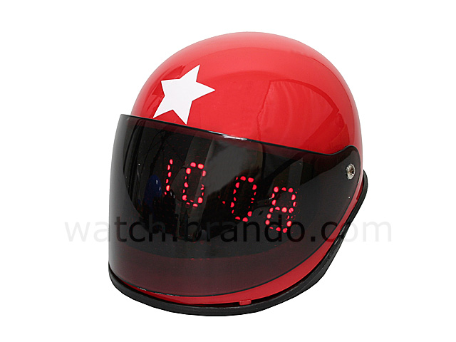 Fashion Helmet Clock