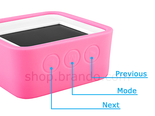 USB 2.4" Photo Frame with Alarm Clock