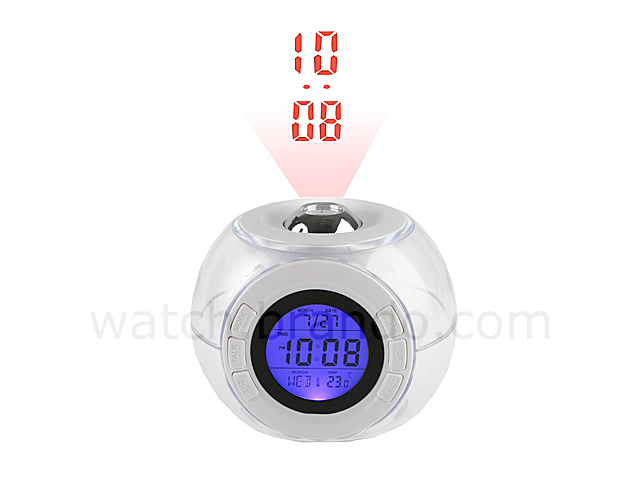 Sphere Talking Projection Clock