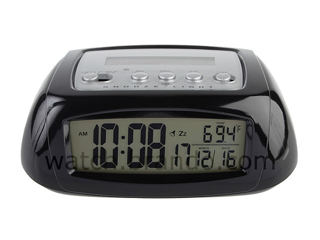 Sun Power LCD Alarm Clock