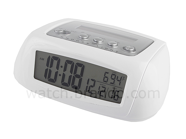 Sun Power LCD Alarm Clock