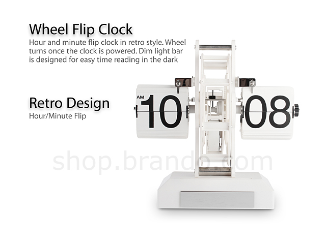 Wheel Flip Clock