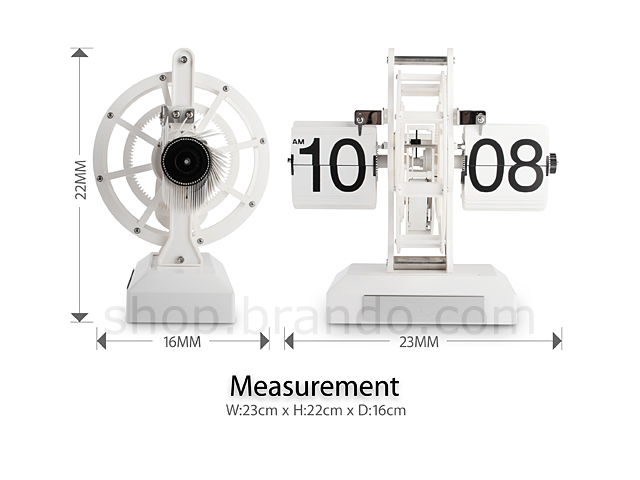 Wheel Flip Clock