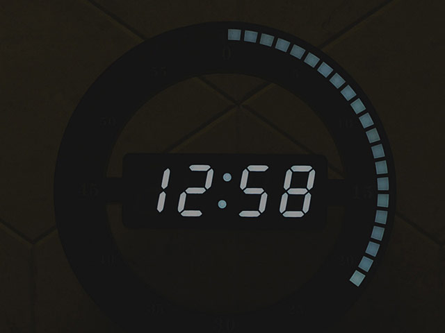 Simple Animated LED Clock