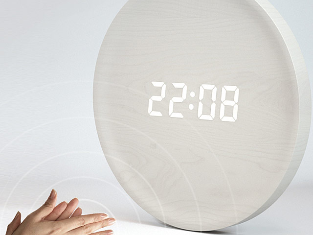 Simple Round LED Alarm Clock