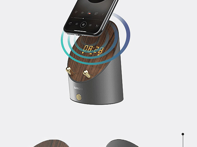 3-In-1 Bluetooth Speaker Alarm Clock