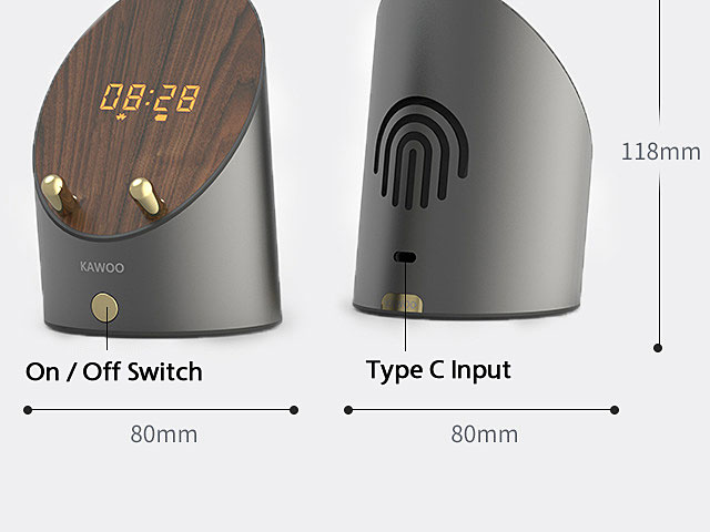 3-In-1 Bluetooth Speaker Alarm Clock