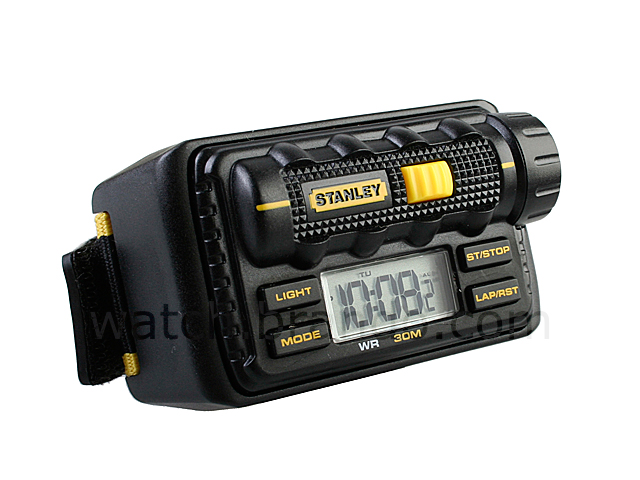 Stanley LED Torch Watch