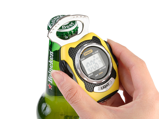 Stanley Clip Watch with Light and Bottle Opener