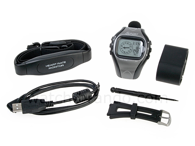 Wrist Watch + GPS Record + Heart Rate Monitor